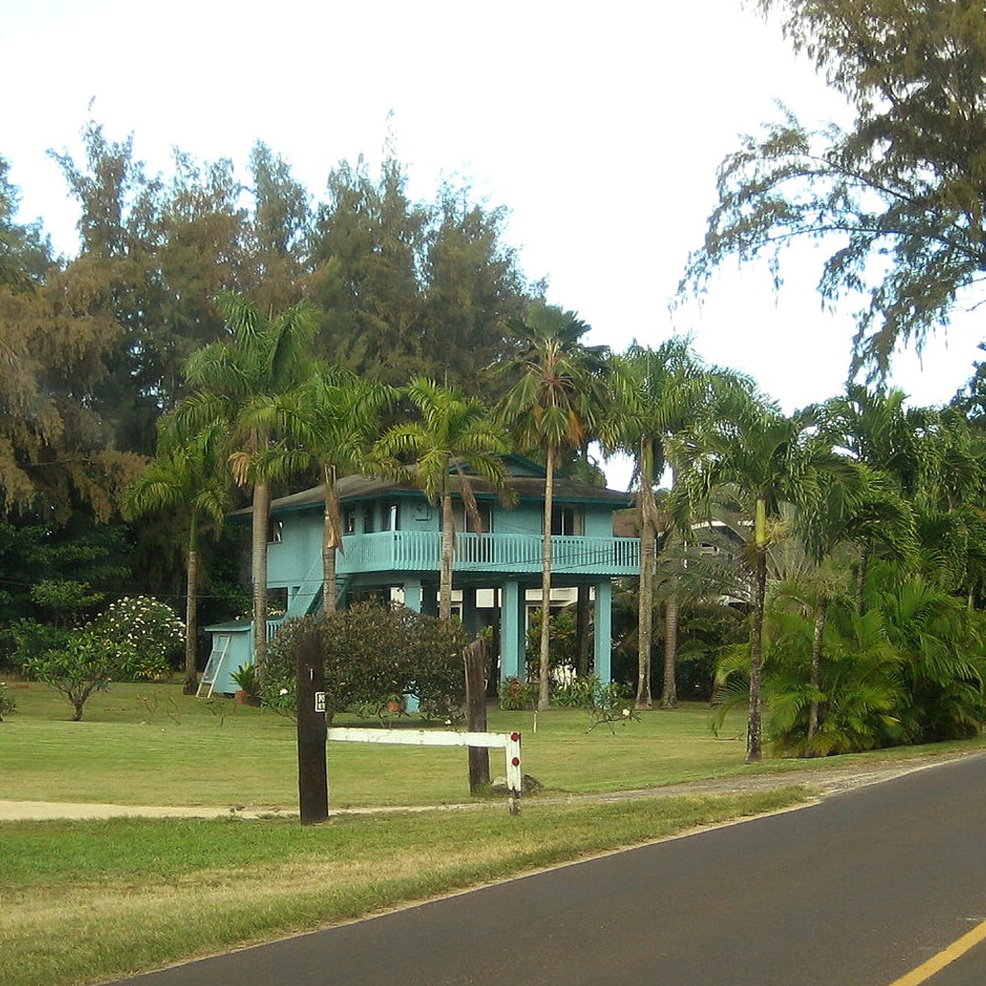 Kein Wunder, dass die Häuser hier so hoch gebaut sind